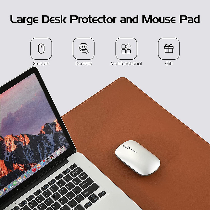 Leather mouse pad